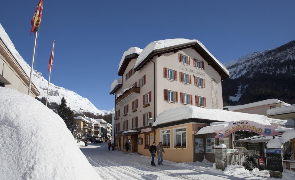 Hotel Heilquelle-Leukerbad-Therme מראה חיצוני תמונה