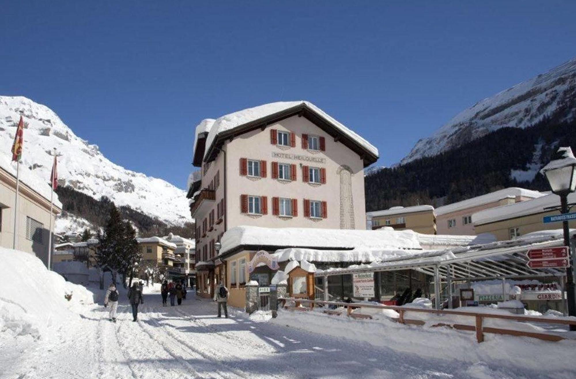Hotel Heilquelle-Leukerbad-Therme מראה חיצוני תמונה
